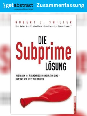 cover image of Die Subprime-Lösung (Zusammenfassung)